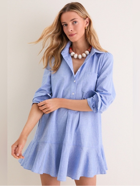 Tuckernuck Dresses & Skirts - TUCKERNUCK Chambray Callahan Shirt Dress